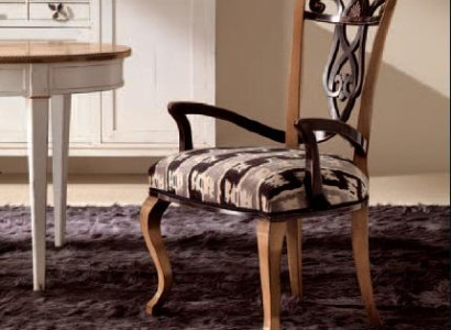 Armchair Chair Braun Chairs Living room Lehn new Dining room Italy Wood Luxury Furniture