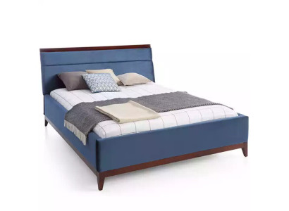 Bed Bedroom Luxury Furniture in Blue Color Novelty for your interiors