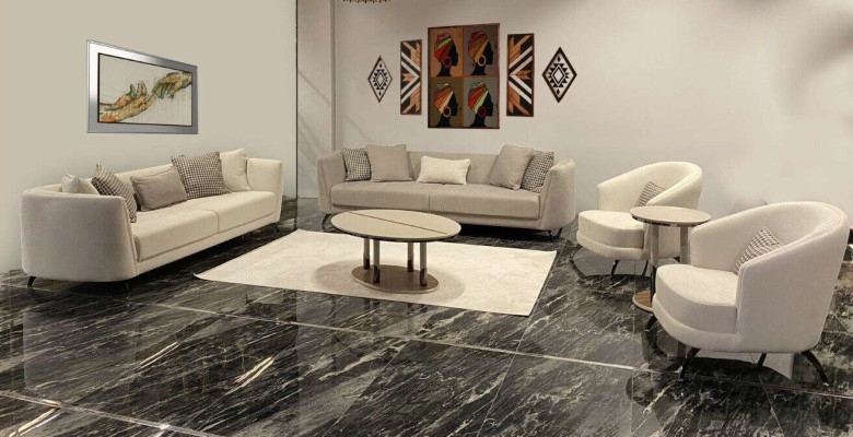 Luxury sofa set 3+3+1+1 seater set design sofa upholstery couches modern 4 pieces