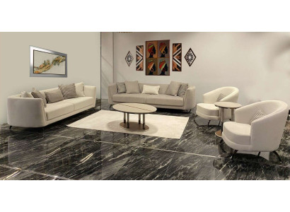 Luxury sofa set 3+3+1+1 seater set design sofa upholstery couches modern 4 pieces