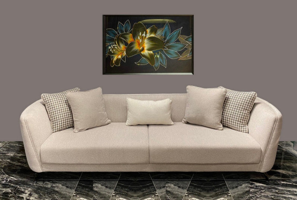 Luxury sofa set 3+3+1+1 seater set design sofa upholstery couches modern 4 pieces