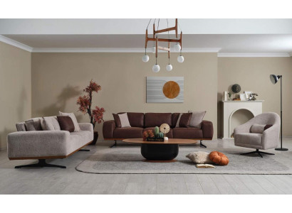 Luxury Sofa set 4+3+1 Seater Modern Furniture Couch Living room Sofa Set