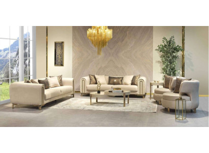 Sofa set 3+3+1 Seater seat cushion couch set design sofa new 4 pieces. Fabric