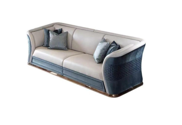 Imitation leather Sofas Living landscape Suite Design Modern Sofas Sofa 3 Seater