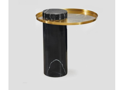 Round Black Side table Coffee table Bedroom Chest of drawers Tables Console