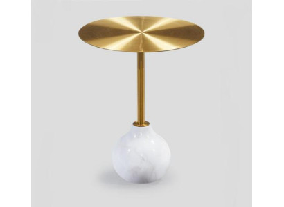 Modern Coffee table Round Metal stylish Gold Side table new luxurious