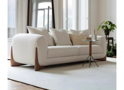 Sofa 3 Seater White High Quality Upholstery Sofas Design Textile new Modern