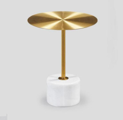 luxurious coffee table tables round modern metal gold stylish side table