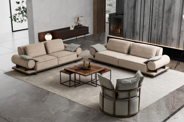 Luxury sofa set sofa suite sofas 4 3 1 seater fabric 3 piece couch set
