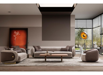 Luxury Sofa Set Sofa Brown Suite Sofas 4 3 1 Seater 3 Piece Set Upholstery