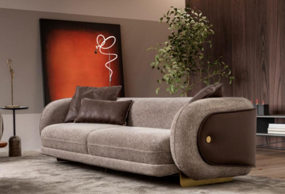 Luxury Sofa Set Sofa Brown Suite Sofas 4 3 1 Seater 3 Piece Set Upholstery