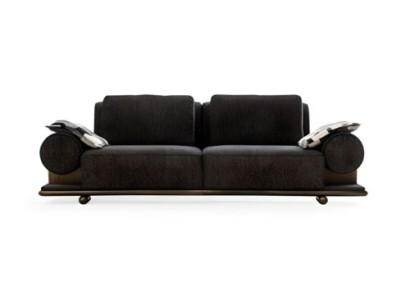 Modern Sofa 3 Seater Black High Quality Upholstery Sofas Design Textile new