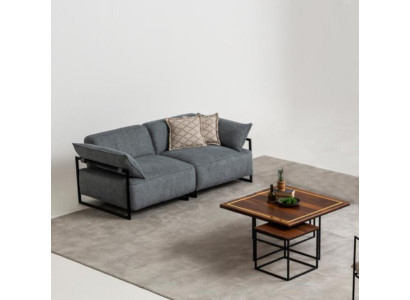 Living room Textile Sofa 3 Seater Luxury Furniture Seat Design Couch Lounge new