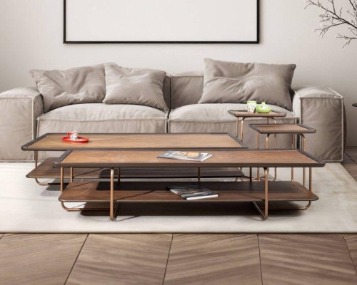 Coffee table Luxury Design Coffee tables stainless steel Elegant Living room new