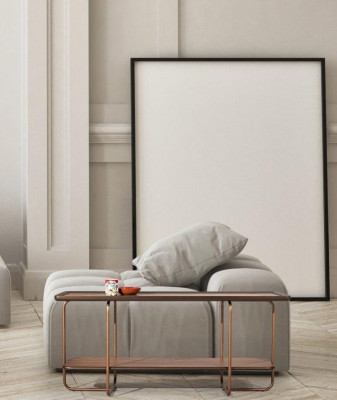 Stylish Console table Design Wood Luxury Table for Living room stainless steel