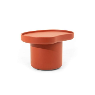 Orange Side table Designer Living room Coffee table Luxurious Furniture