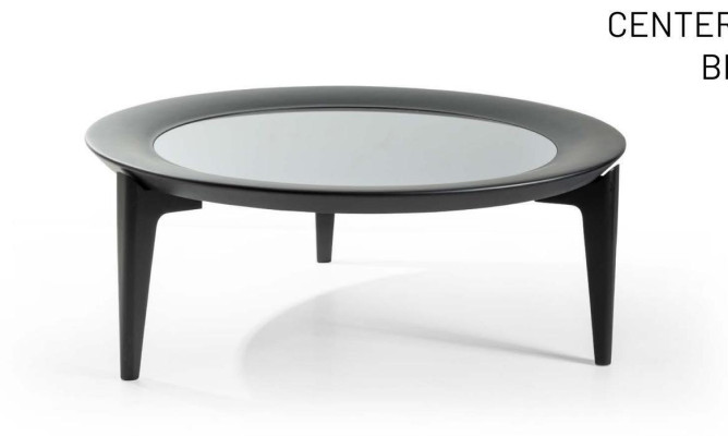 Gray Round Coffee table Designer Living room Tables Luxury Side table
