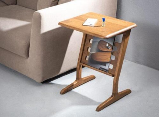exclusive r newspaper table Living room Side table Wood Edler Coffee table