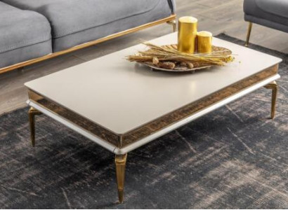 White Living room Coffee table Designer storage table stainless steel Table new