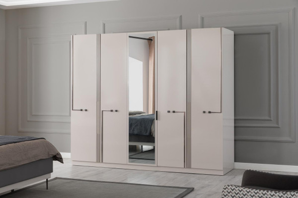 Modern Wardrobe Designer Bedroom Cabinets 4 Door Wardrobe