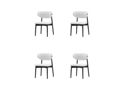 Dining room seating chairs white and black chair set designer armchairs