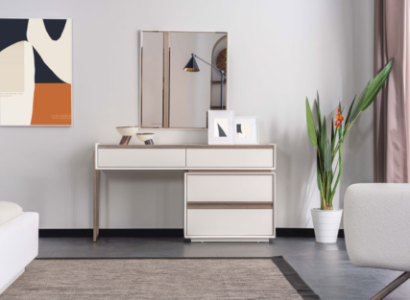 White Dressing table Designer Cosmetic Table Bedroom Robust Table