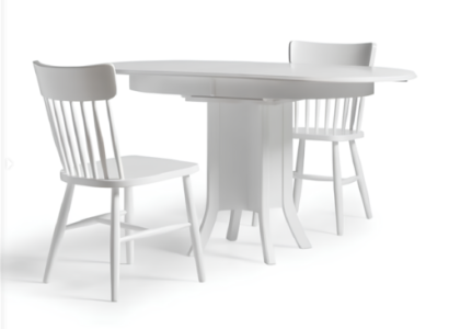 Dining room table Extendable Dining table Wood Wooden table Table White Dining area