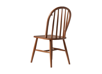 Dining chairs Group wooden chairs Kitchen chairs Set 4pcs Brown Wood