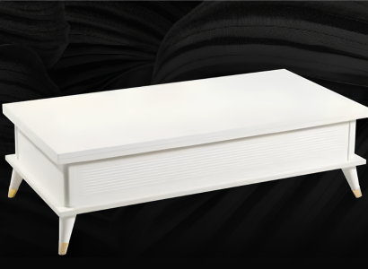 White Coffee table Coffee table Extendable Dining table Table Wood Brown