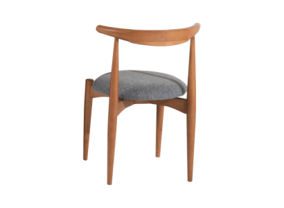 Group Kitchen chairs Dining chairs Wooden chairs set 2-piece chairs brown