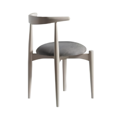 Group Kitchen chairs Dining chairs Wooden chairs set 2 pieces Chairs Beige