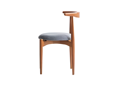 Suite Dining chairs Kitchen chairs Wooden chairs set 2-piece chairs brown