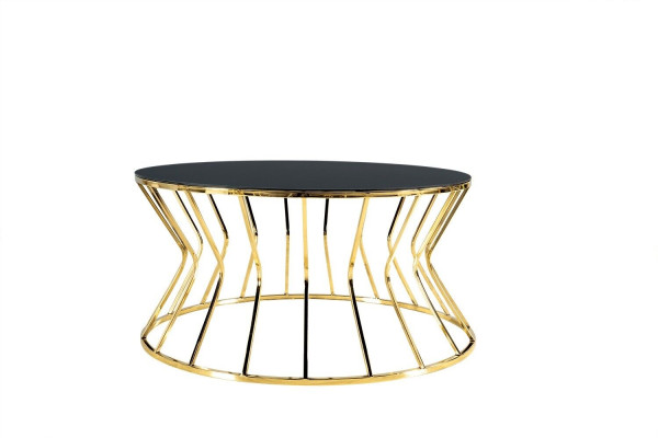 Modern sofa table Coffee table Coffee table Side table Gold Table Glass