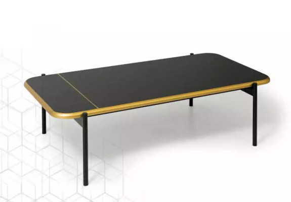 Furniture Table Luxury Modern Coffee table Wood Living room Design Black