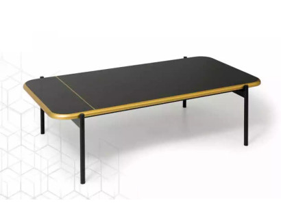 Furniture Table Luxury Modern Coffee table Wood Living room Design Black