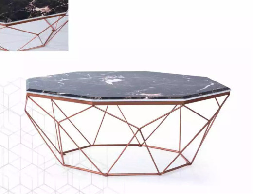 Modern Living room table Coffee table from Wood Sofa table Black