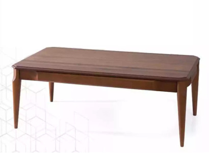 Coffee table wooden table luxury furniture design living room table modern brown