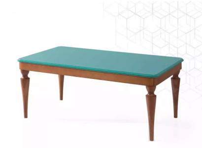 Coffee table wooden table luxury furniture design living room table modern brown
