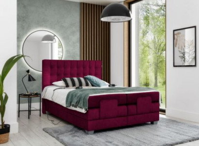 Double bed Furnishings Luxury Bed Design Modern Wood Textile Furniture new