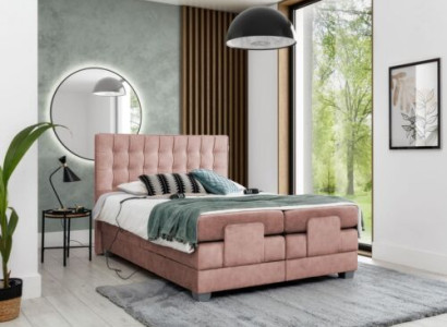 Bed 160x200cm Furnishings Bedroom Upholstered bed Textile Modern Furniture new