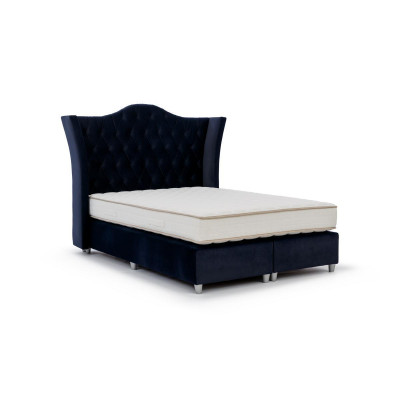 Set Bedroom Bed 2x Bedside tables 3pcs.Luxury Furnishings Complete Design
