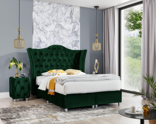 Bedroom Bed Bedside tables Complete Set Design Furnishings Luxury Furniture