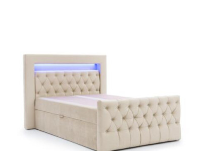 Bedroom Chesterfield Bed Double bed Furnishings Luxury Upholstered bed Textile