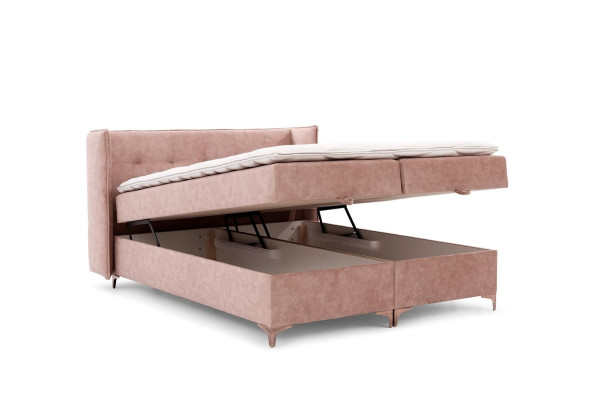 Bedroom Furniture Box Spring Bed 160x200cm Modern Design Furnishings