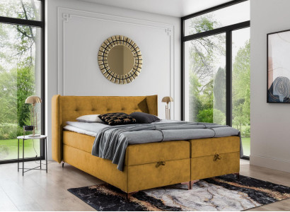 Bed 160x200cm Luxury Design Furniture Bedroom Box Spring Bed Double new