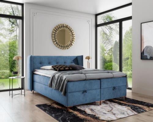 Modern Bedroom Luxury Bed Upholstered bed Furnishings Design Upholstered furniture