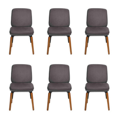 Design 6x Chairs Set Armchair Chair Group Gastronomy new Dining room Kitchen Groups