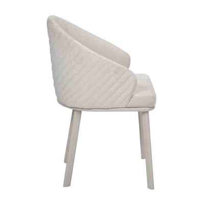 Dining room chair White 6x Chairs Dining room Modern Chairs Wood Design new