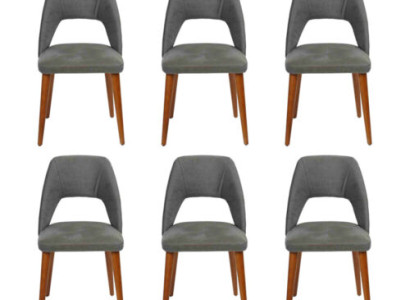 Chair Designer 6x Chairs Wooden Chair Dining room chair Luxury Wood new Furniture new