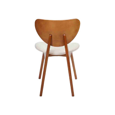 Modern White 6x Chairs Wooden Chair Single Seater Chair without Armrests new